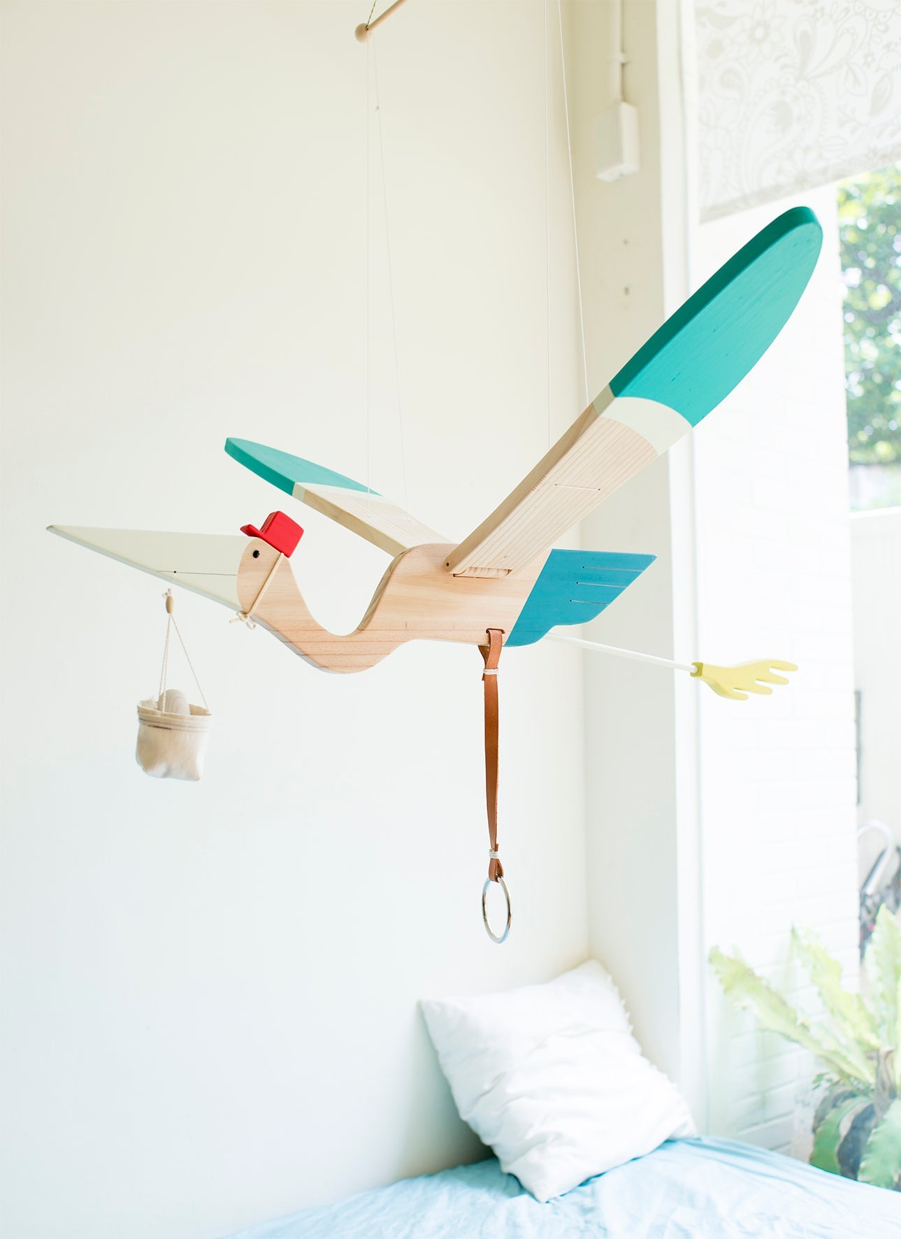 江口健太郎設計 送子鳥飛鳥擺飾